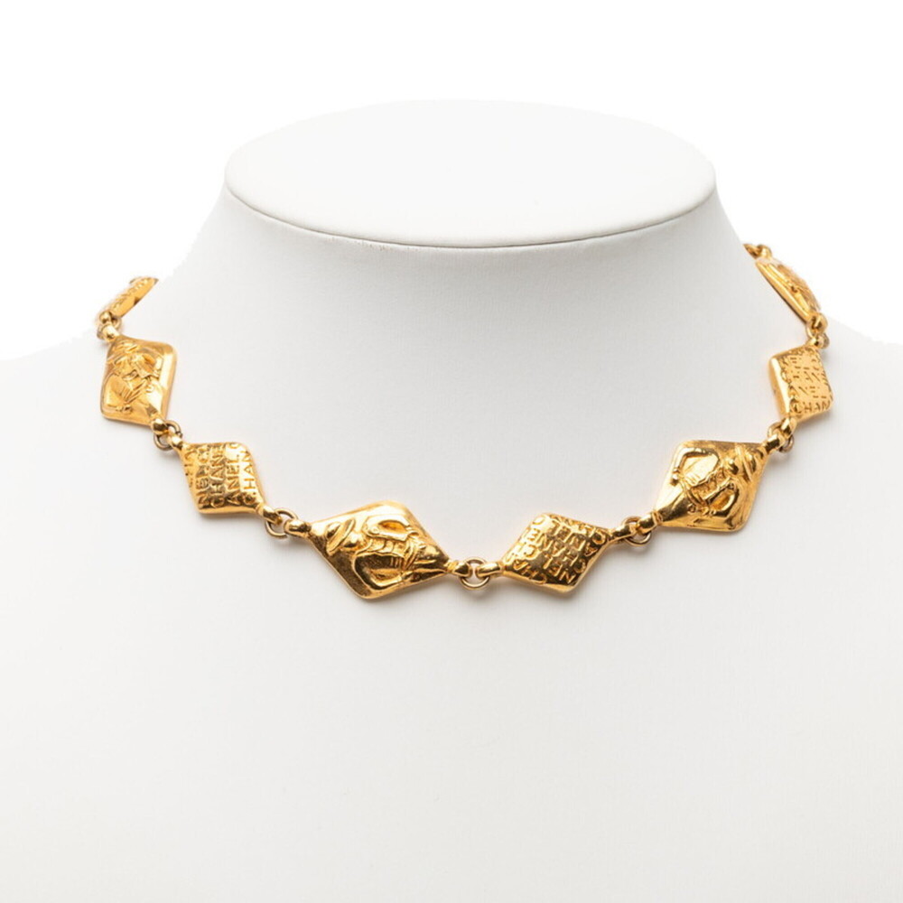 CHANEL Gold Diamond Necklace - Picture 6 of 6